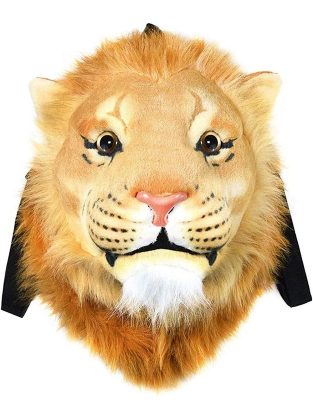 3D Plush Tiger Head Backpack | Personalized Animal Knapsack | Cute Rucksack for